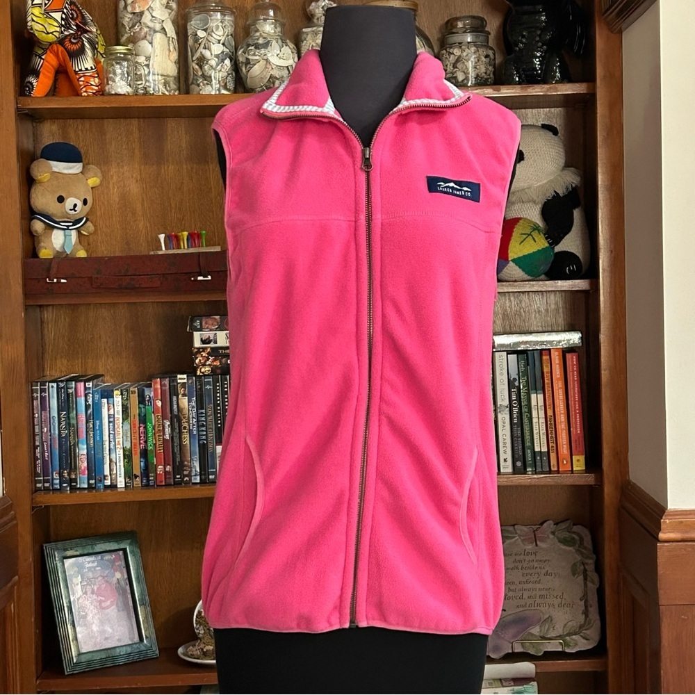 Lauren James Preptec Blakely Fleece Vest - Medium